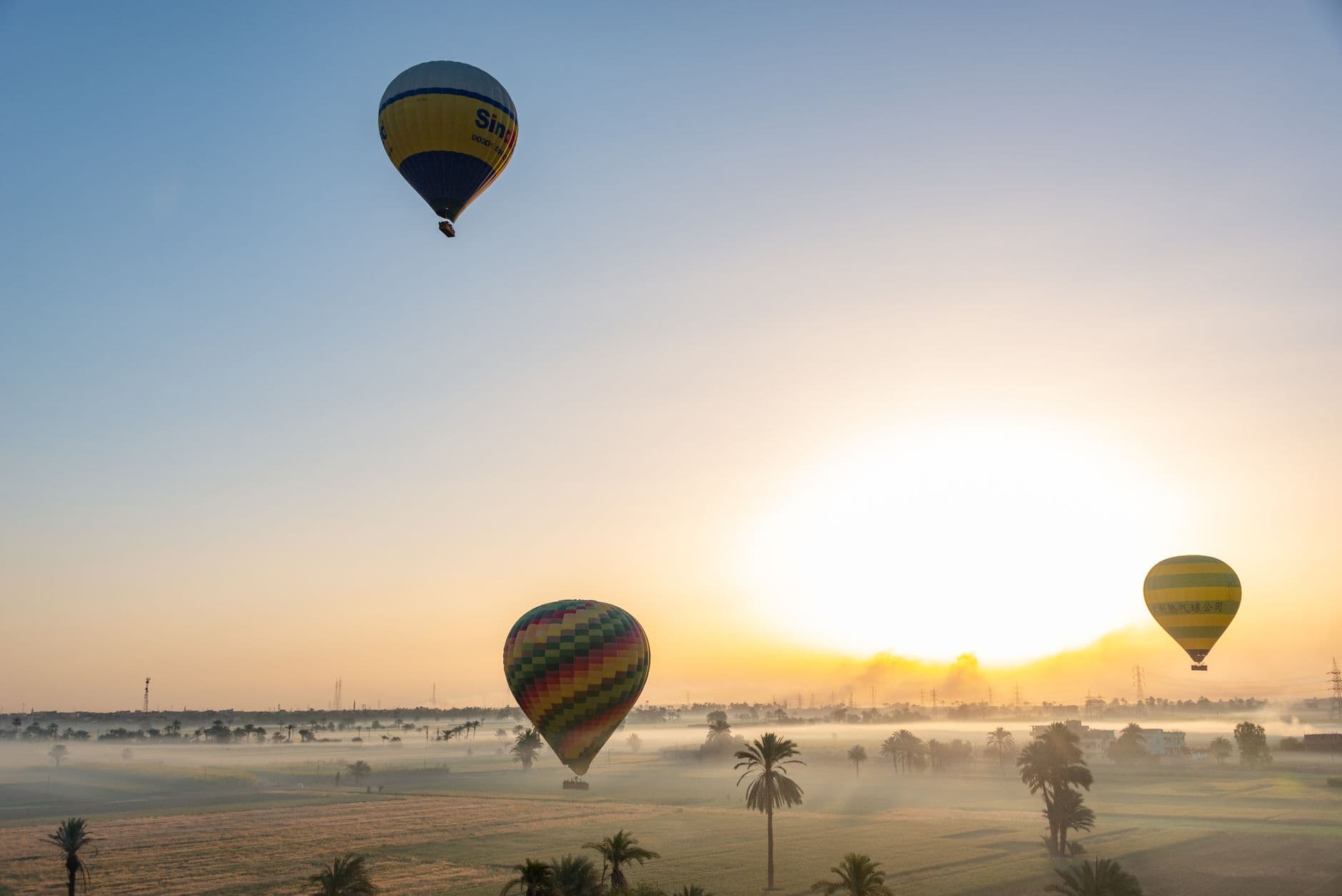 Hot Air Balloon Sunrise & Luxor East Bank Combo