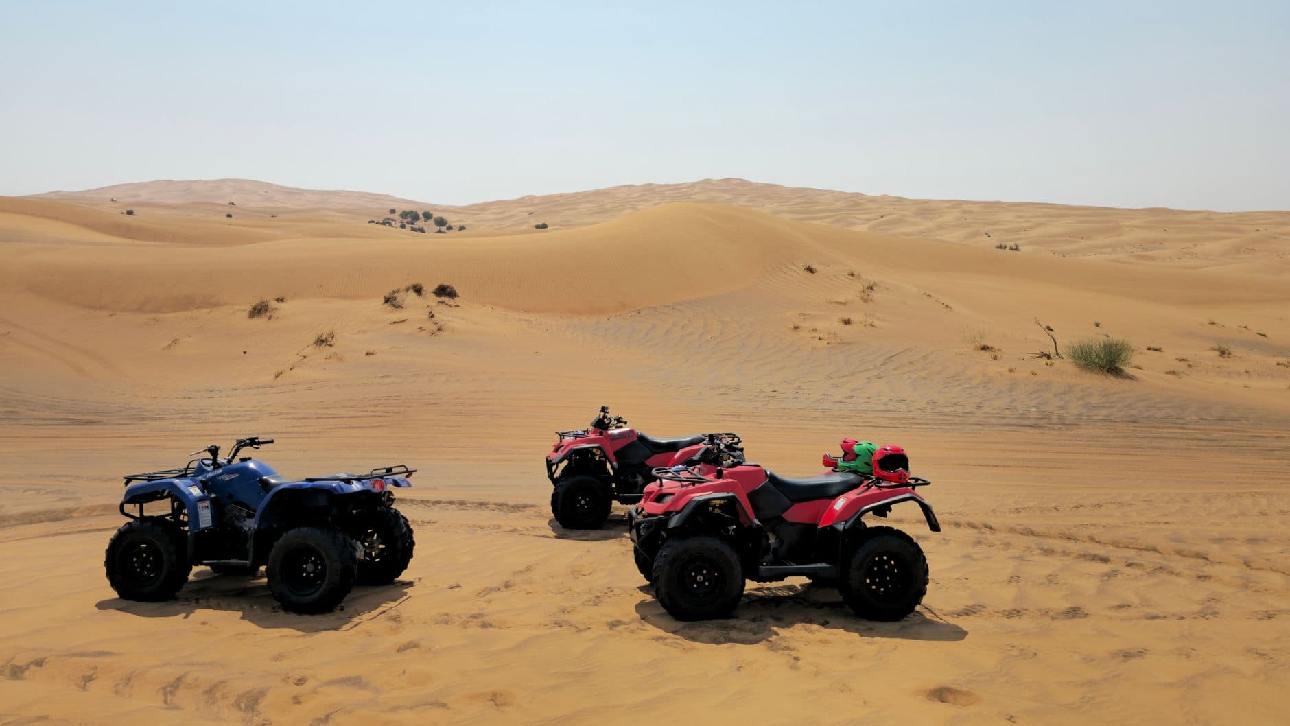 ATV Quad Bikes at Pyramids' Sahara Desert