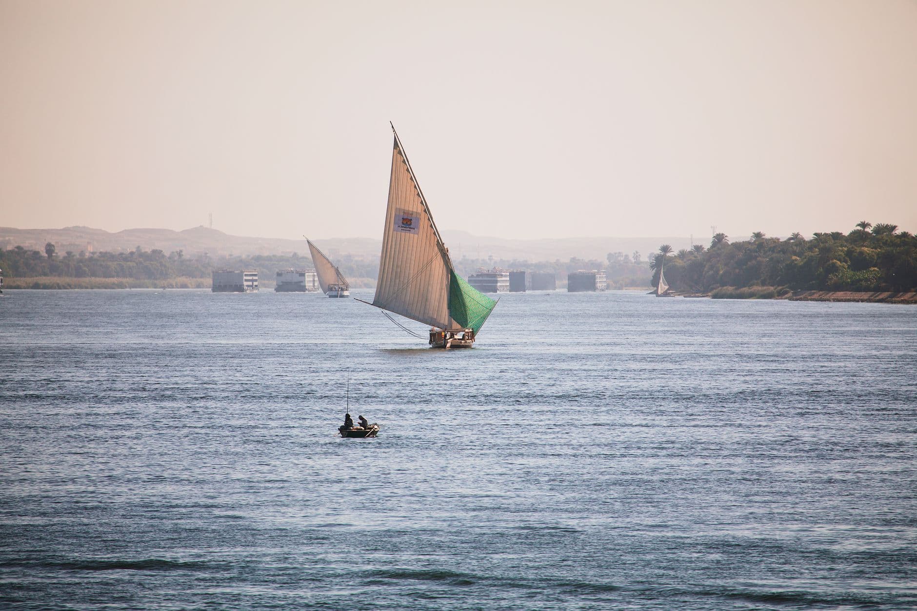 A Nile cruise from Aswan to Luxor